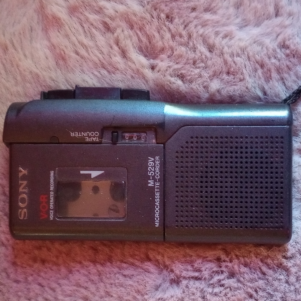 Sony VINTAGE VOS M-529V MICROCASSETTE- CORDER